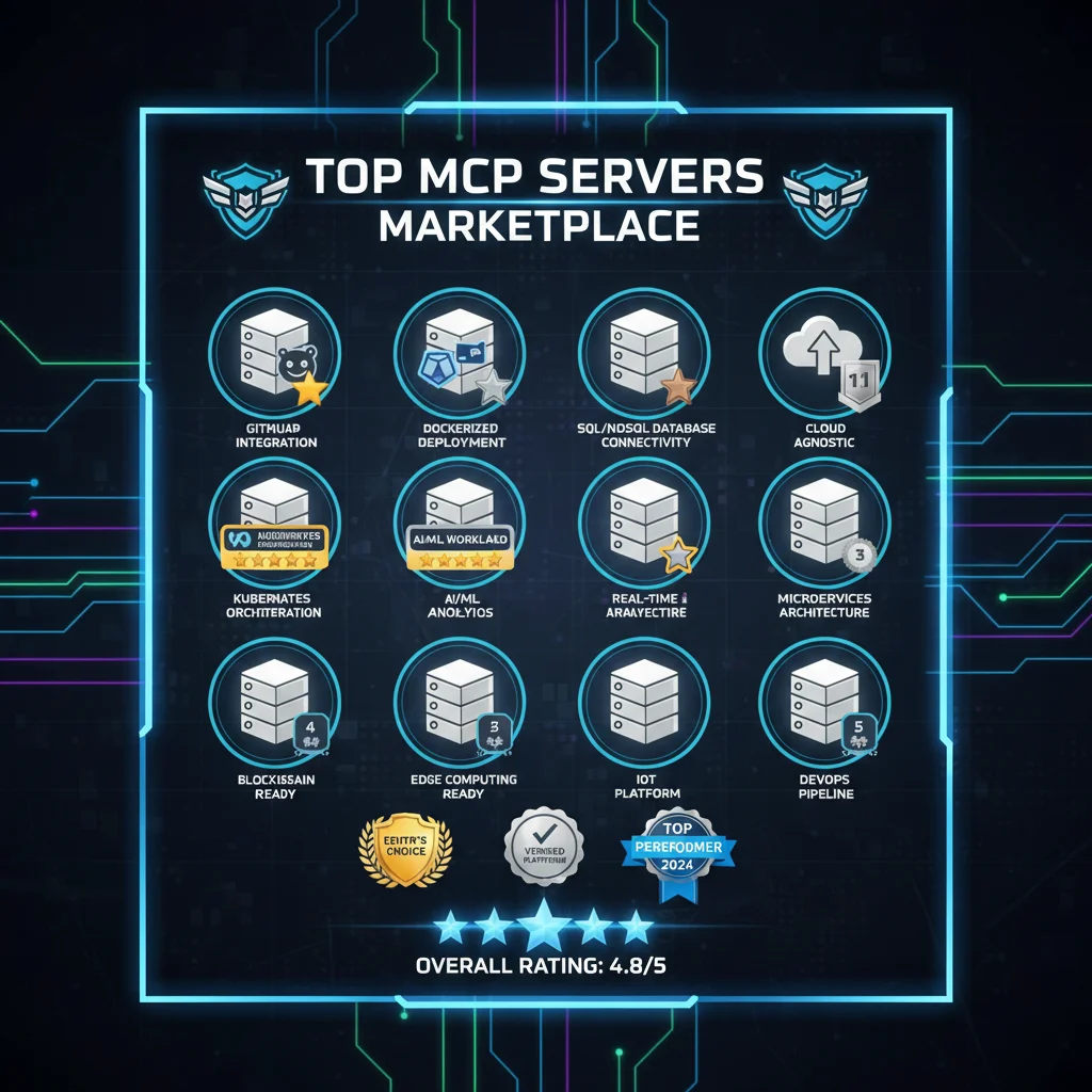 Top MCP servers ranked by GitHub stars and community adoption